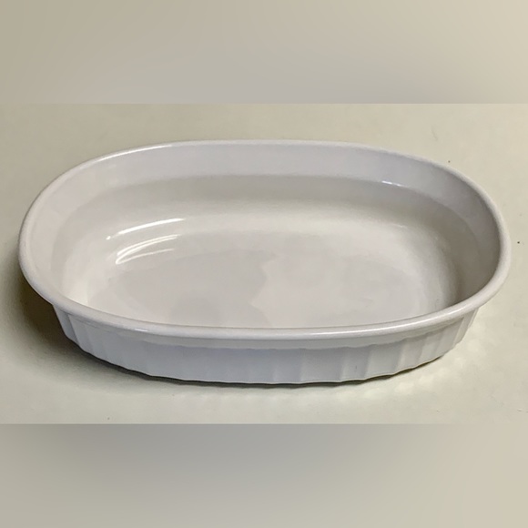 Vintage Corningware French White f-15-b 475ml Individual Casserole Augratin - Picture 4 of 12